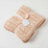 Pilbeam Jiggle & Giggle - Pink Clay And Cream Aurora Cable Knit Baby Blanket