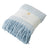 Pilbeam Living - Blue Herringbone Throw Blanket