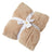 Pilbeam Living - Caramel Muse Faux Fur Throw Blanket