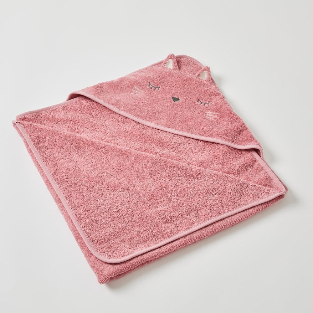 Pilbeam Nordic Kids - Fleur Cat Hooded Bath Towel