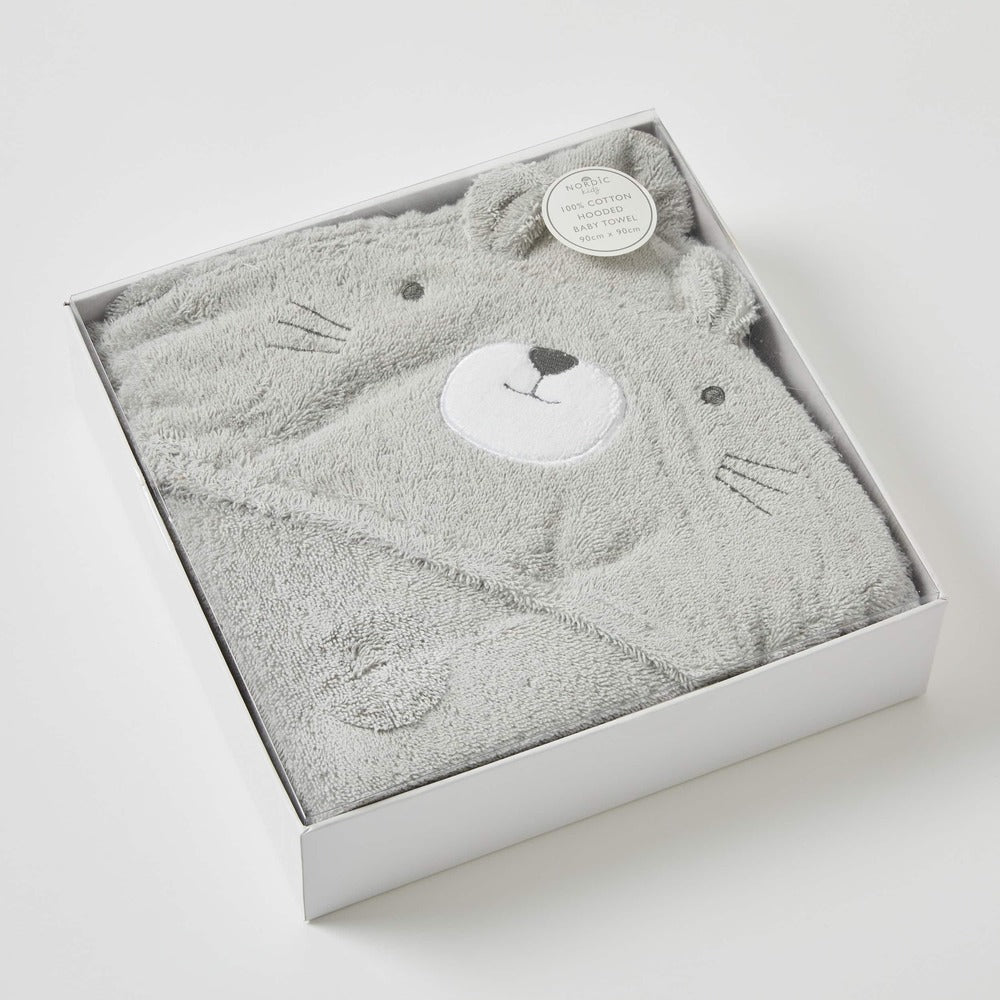 Pilbeam Nordic Kids - Edgar Lion Hooded Bath Towel