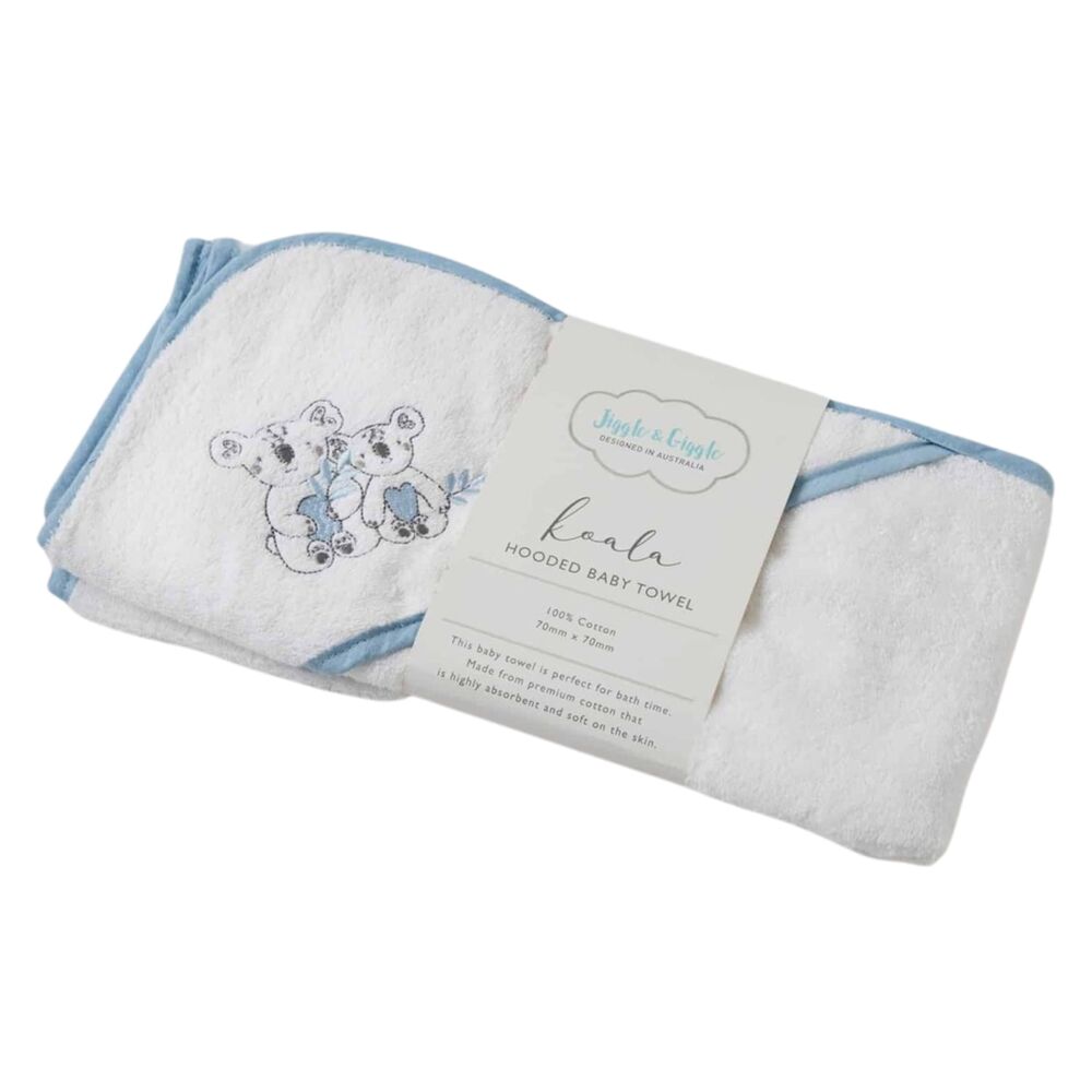Pilbeam Jiggle & Giggle - Kip Koala Hooded Bath Towel