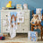 Pilbeam Jiggle & Giggle - Pawsome Bath Towel & Face Washer Set