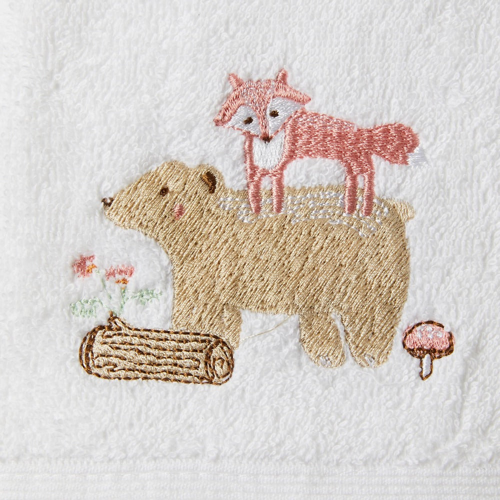 Pilbeam Jiggle & Giggle - Woodlands Bath Towel & Face Washer Set