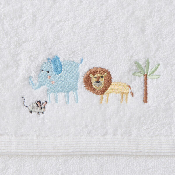 Pilbeam Jiggle & Giggle - Jungle Adventure Bath Towel & Face Washer Set