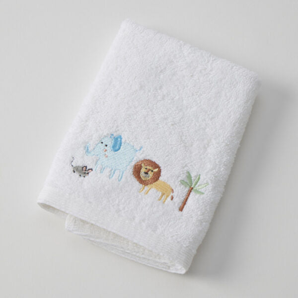 Pilbeam Jiggle & Giggle - Jungle Adventure Bath Towel & Face Washer Set