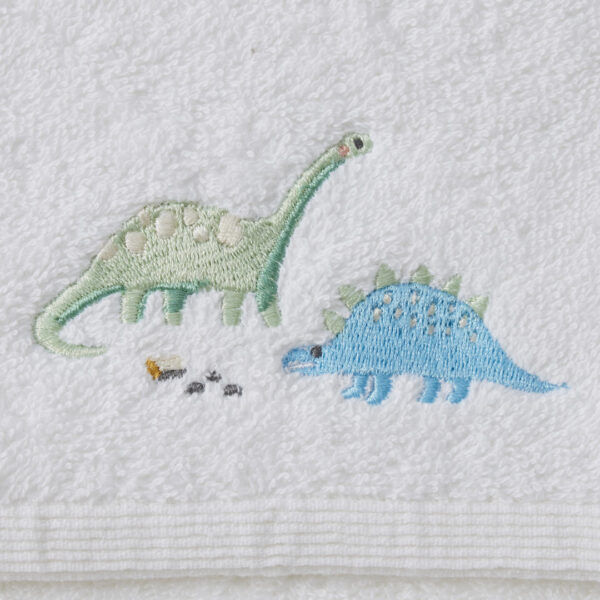 Pilbeam Jiggle & Giggle - Dallying Dino Bath Towel & Face Washer Set