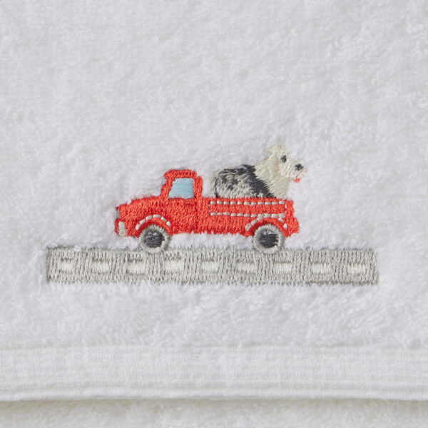 Pilbeam Jiggle & Giggle - Trucking Along Bath Towel & Face Washer Set