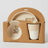Notting Hill Bear - Kids Bamboo 4pc Dinner Set