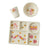Pilbeam Jiggle & Giggle - Little Critters Pink Bamboo Dining Set