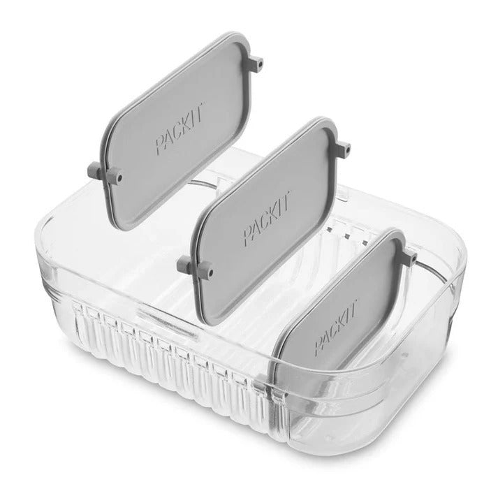 Packit Mod Lunch Bento Container - Steel Grey