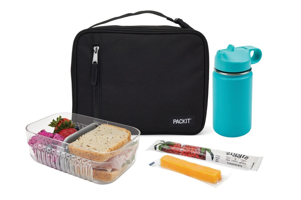Packit Freezable Classic Lunch Boxes - Black