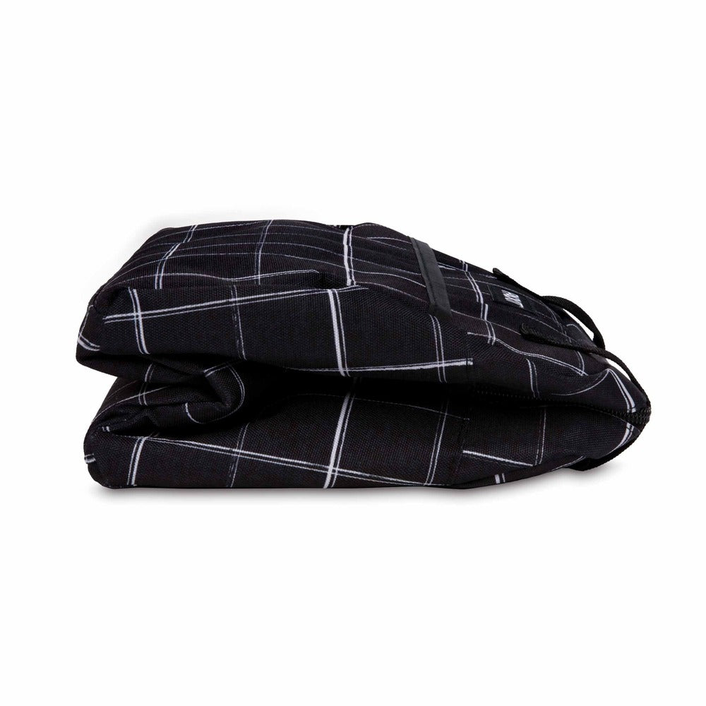 Packit Freezable Hampton Lunch Bag - Black Grid