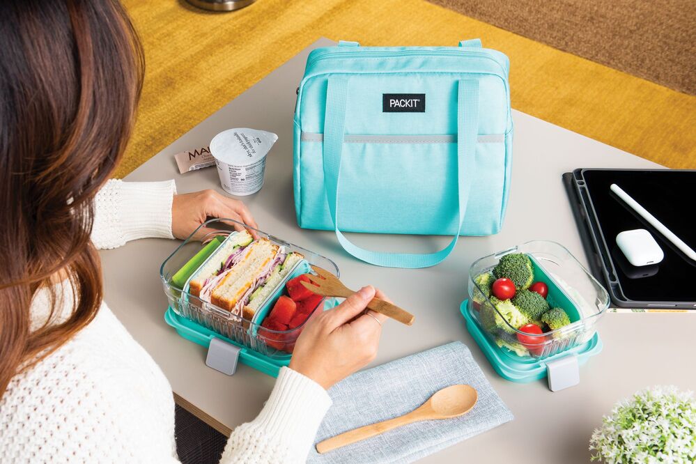 Packit Freezable Hampton Lunch Bag - Soft Mint