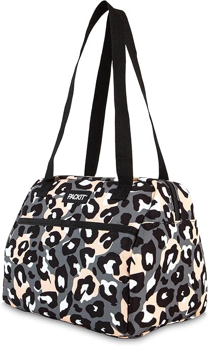 Packit Freezable Hampton Bag - Wild Leopard Grey