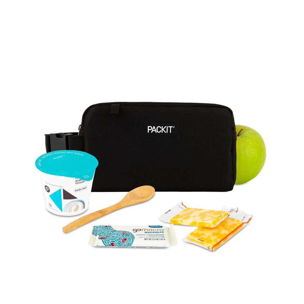 Packit Freezable Snack Box - Black