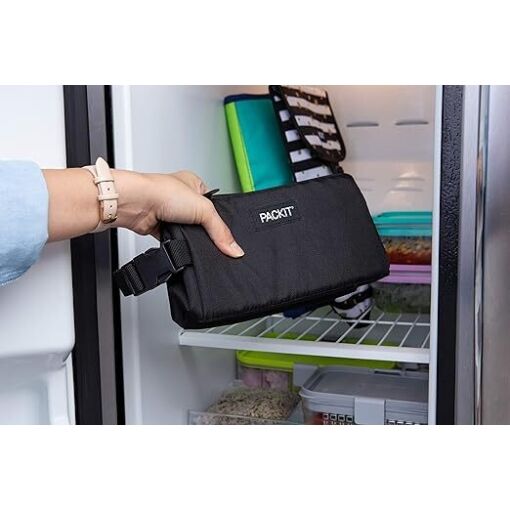 Packit Freezable Snack Box - Black