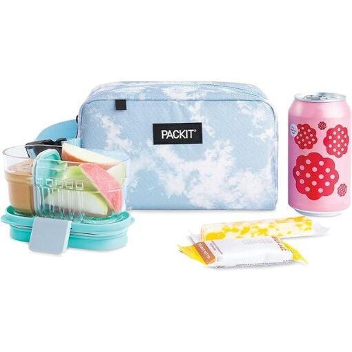 PackIt Freezable Snack Box - Blue Sky