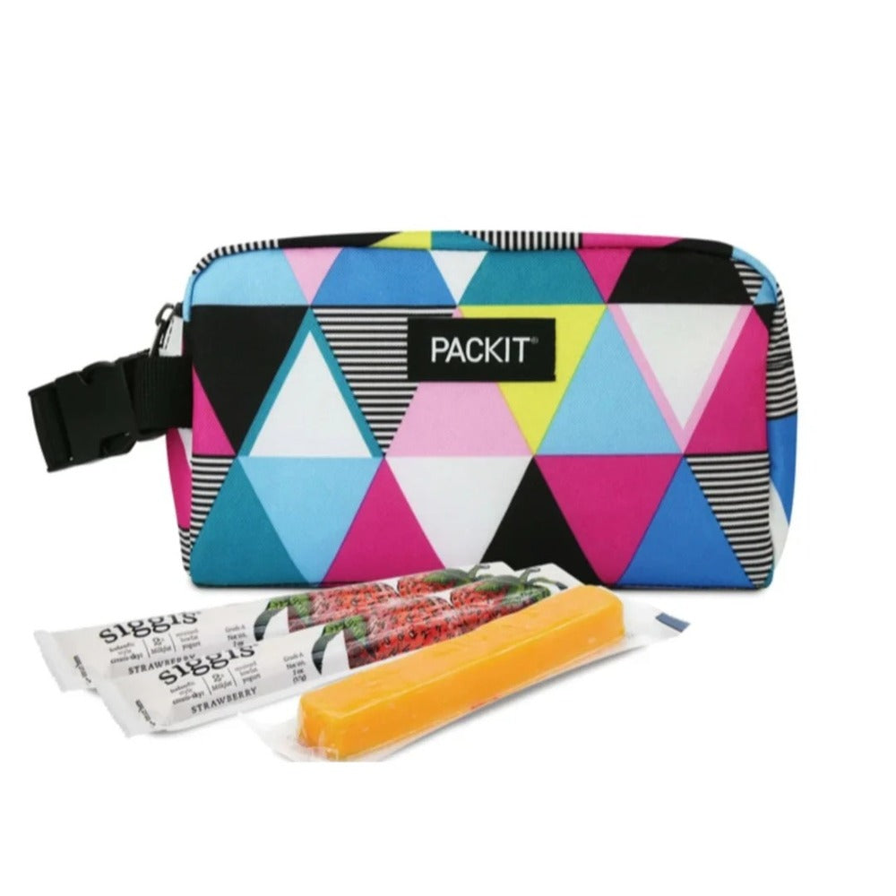 Packit Freezable Snack Box - Triangle Stripes