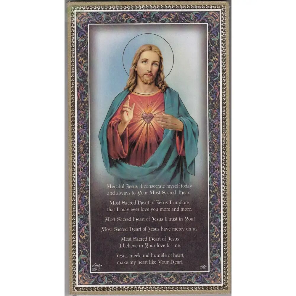 Hanging Wood Plaque With Prayer - Prayer