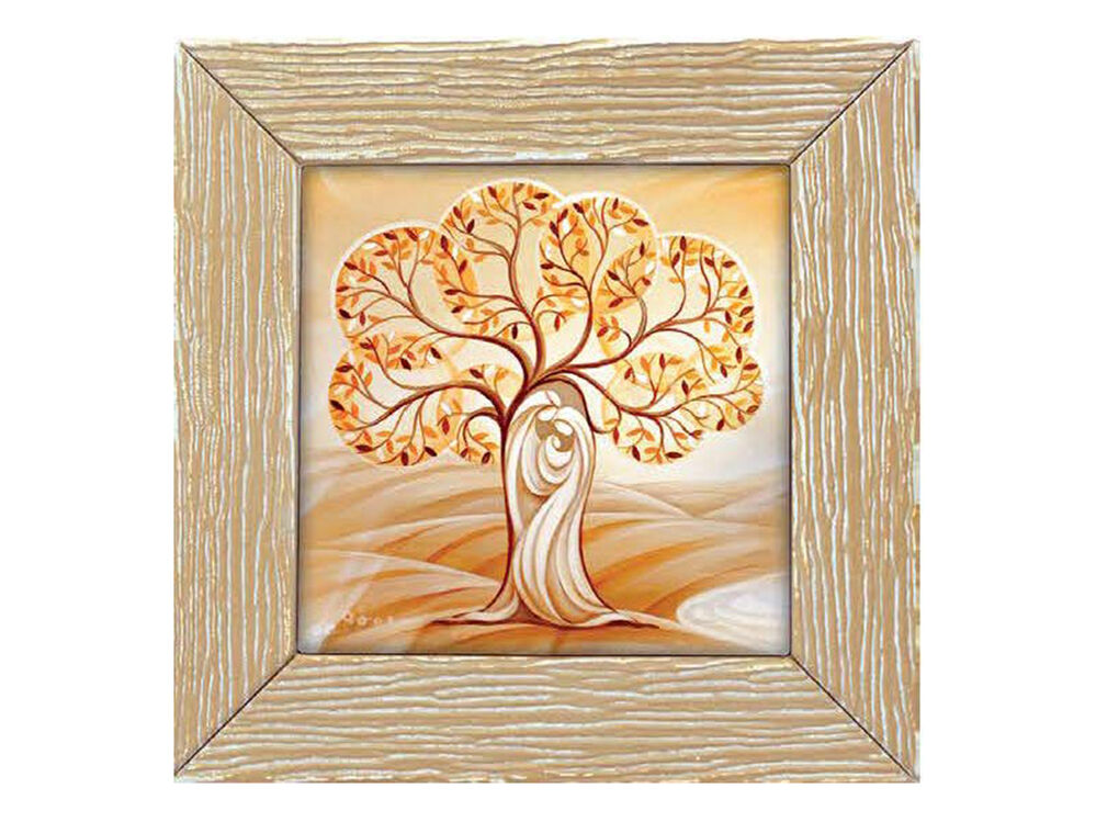 Wood Look Frame - Tree Of Life