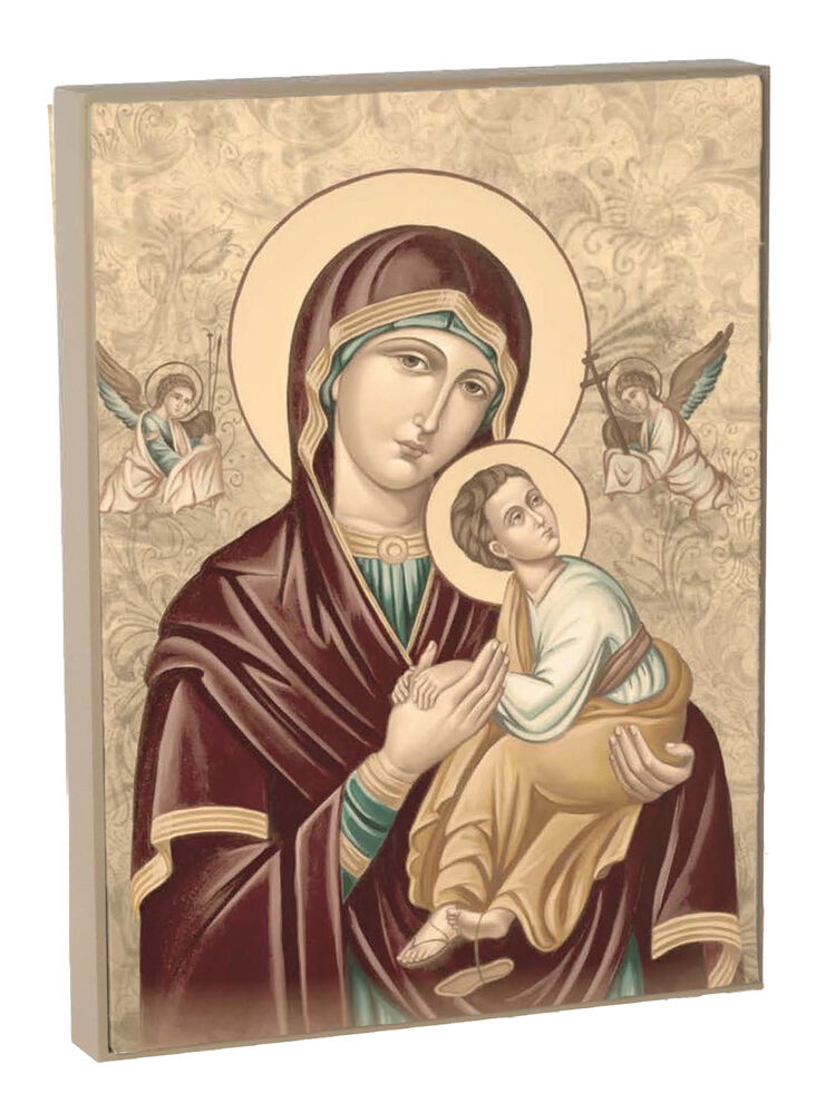 Wooden Plaque - Our Lady of Perpetual Succour