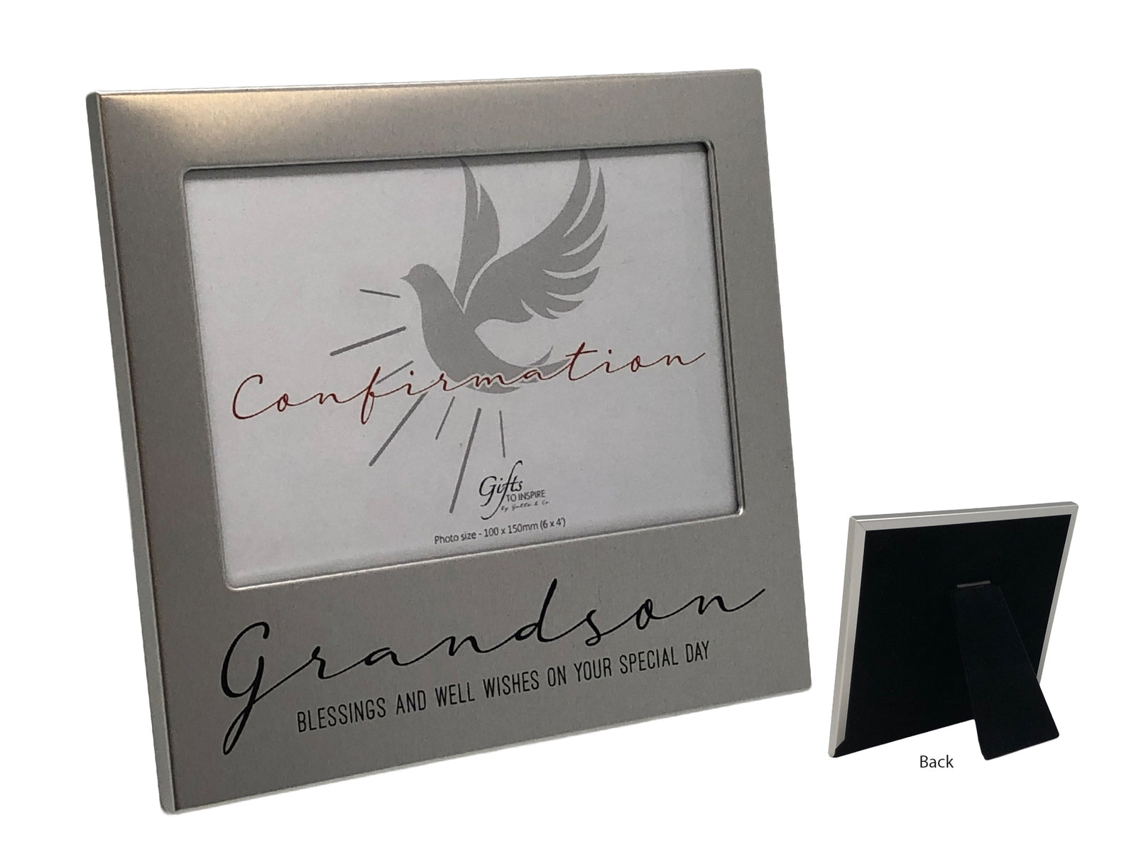 Confirmation Photo Frame - Grandson