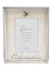 Silver Confirmation Photo Frame - Godson Dove Motiff