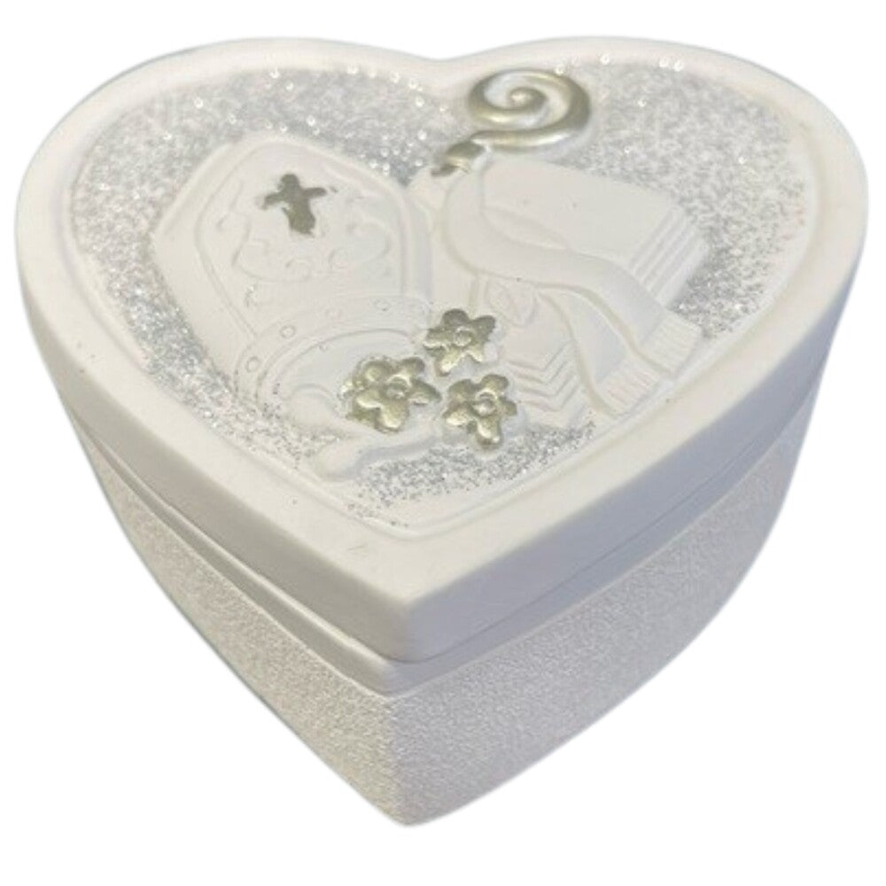 Heart Shaped Trinket Box - Confirmation