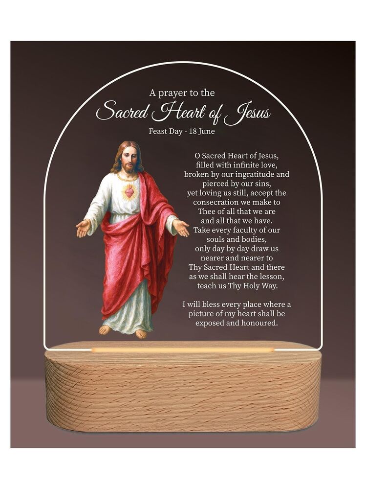 Divine Collection LED Light - Sacred Heart of Jesus