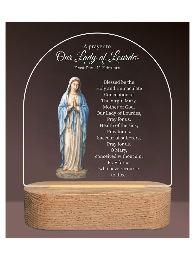 Divine Collection LED Light - Our Lady of Lourdes
