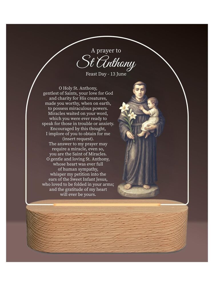 Divine Collection LED Light - St. Anthony