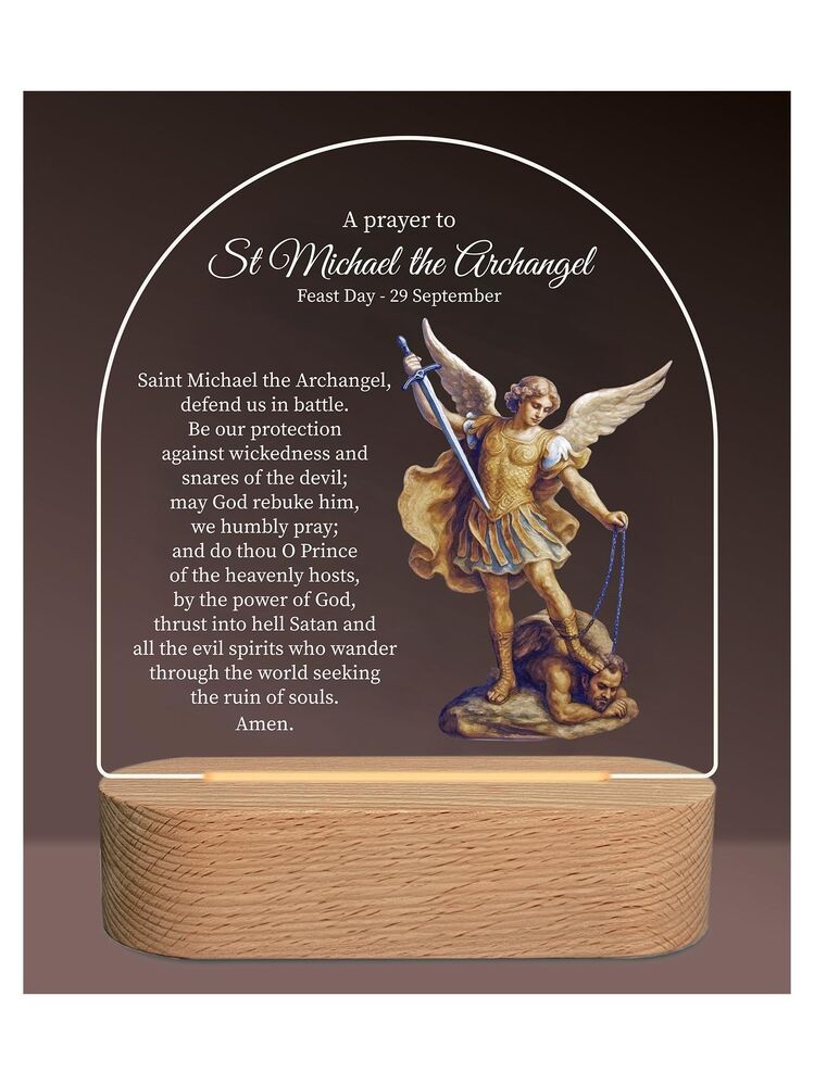Divine Collection LED Light - St. Michael