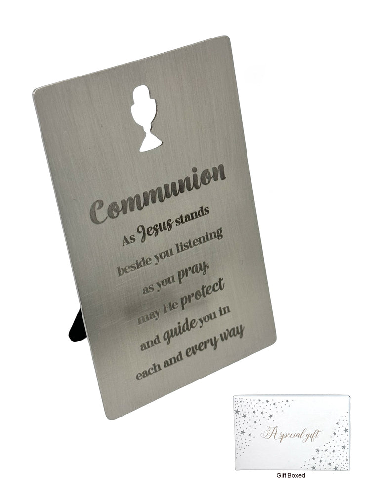 Communion Metal Plaque