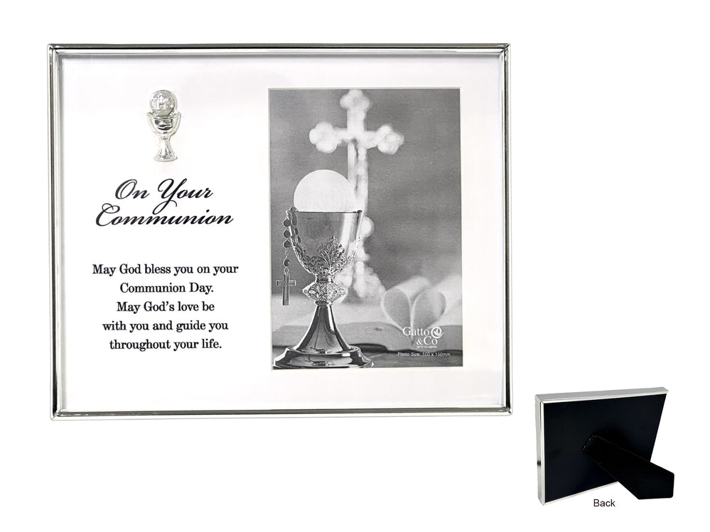 Communion Silver Photo Frame 4x6