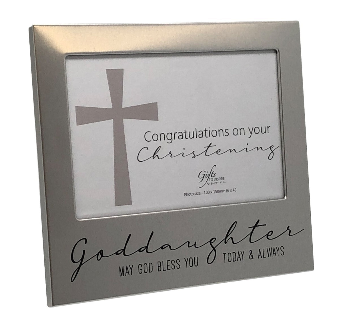 Christening Photo Frame - Goddaughter