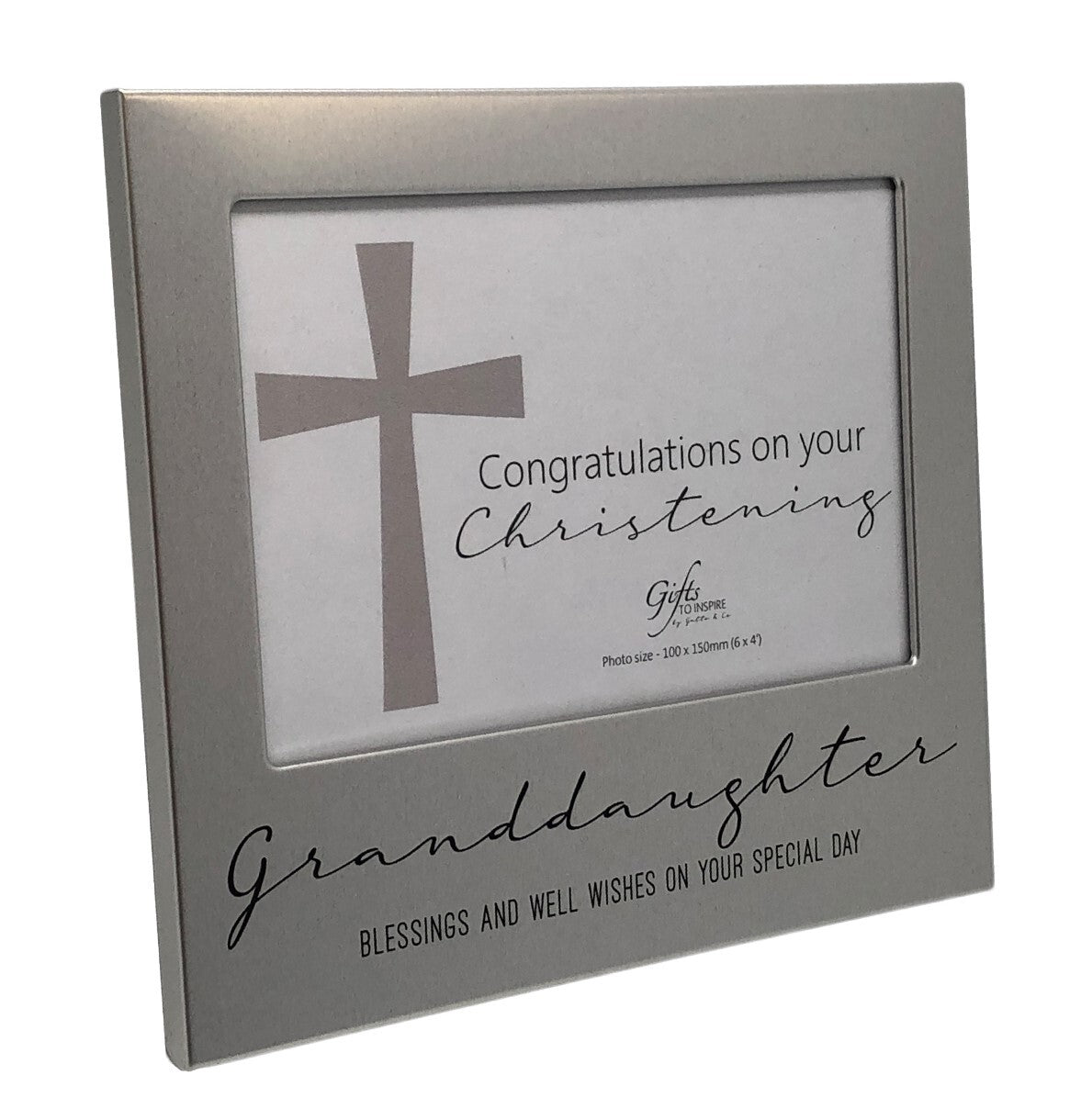Christening Photo Frame - Granddaughter