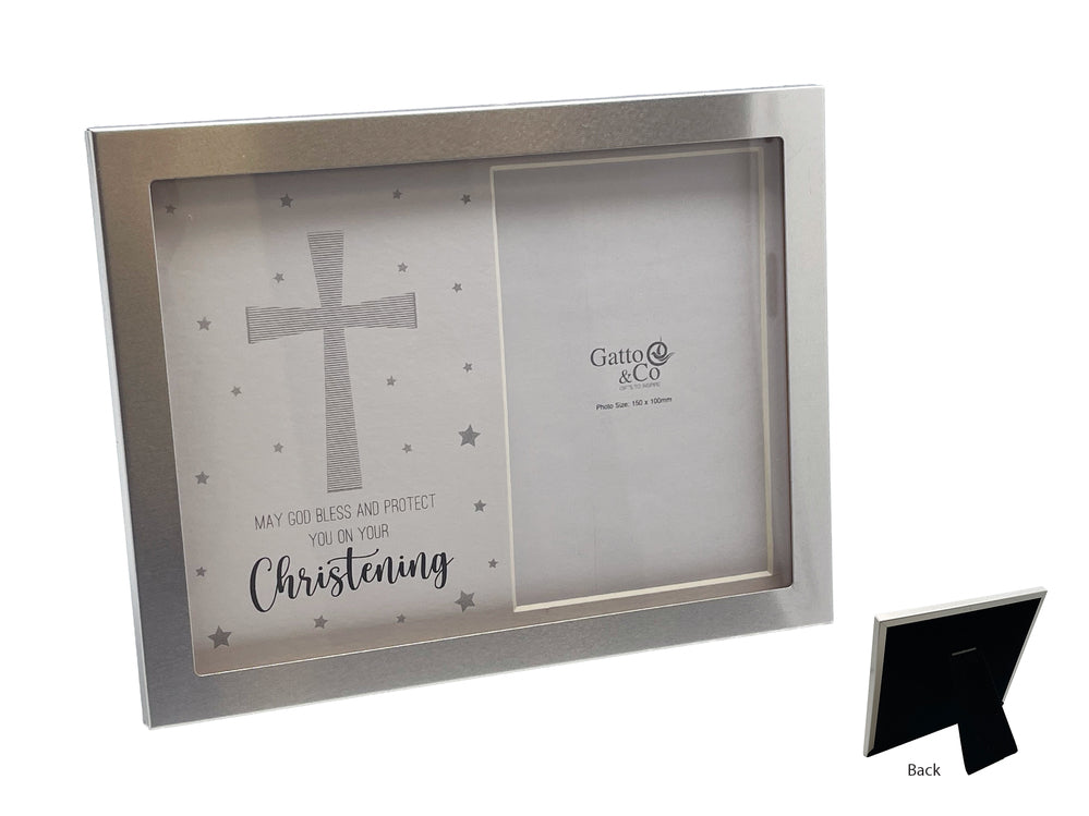 Screen Printed Frame - Christening