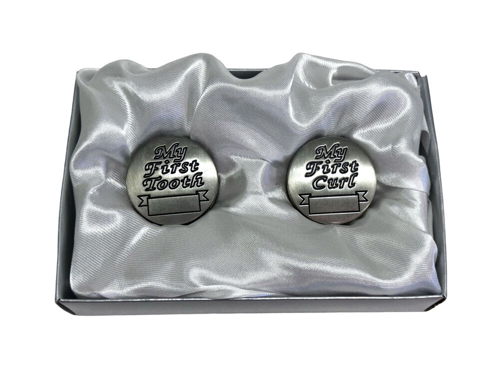 First Tooth and Curl Pewter Set