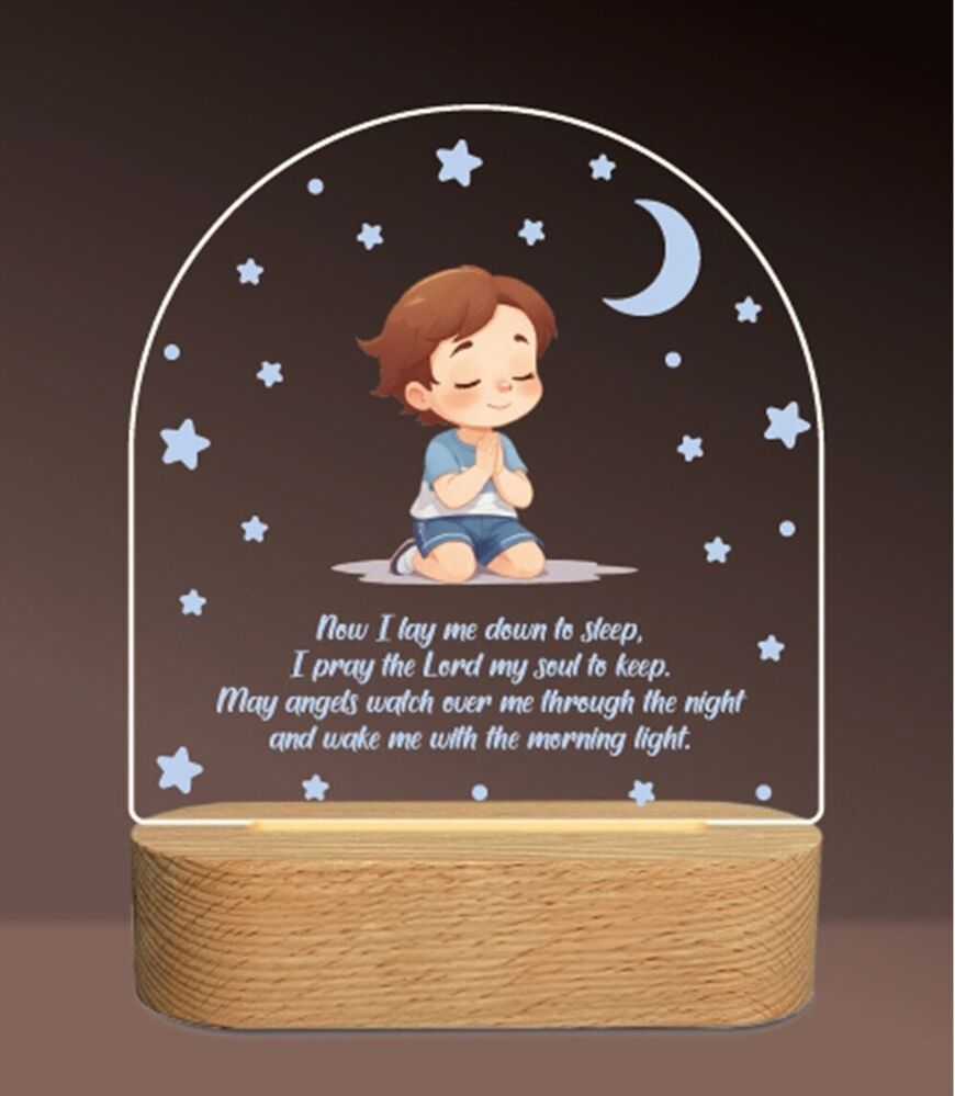 Night Light LED - Praying Boy