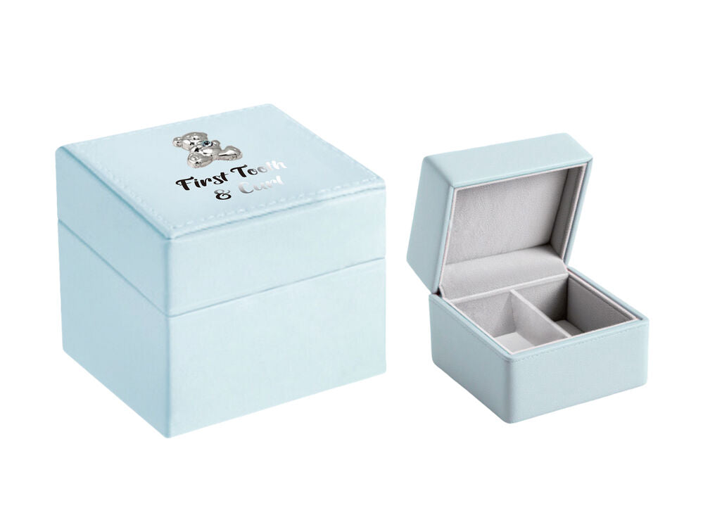 First Tooth & Curl Box - Baby Boy