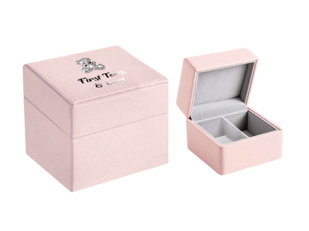 First Tooth & Curl Box - Baby Girl