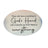 Home Warmer Ceramic Oval Plaque - God's Hand