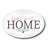 Home Warmer Ceramic Oval Plaque - Home Sweet Home