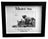 Black Pet Frame - Missing You 4x6inch
