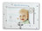 Christening Crystal Photo Frame - Blue