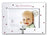 Christening Crystal Photo Frame - Pink