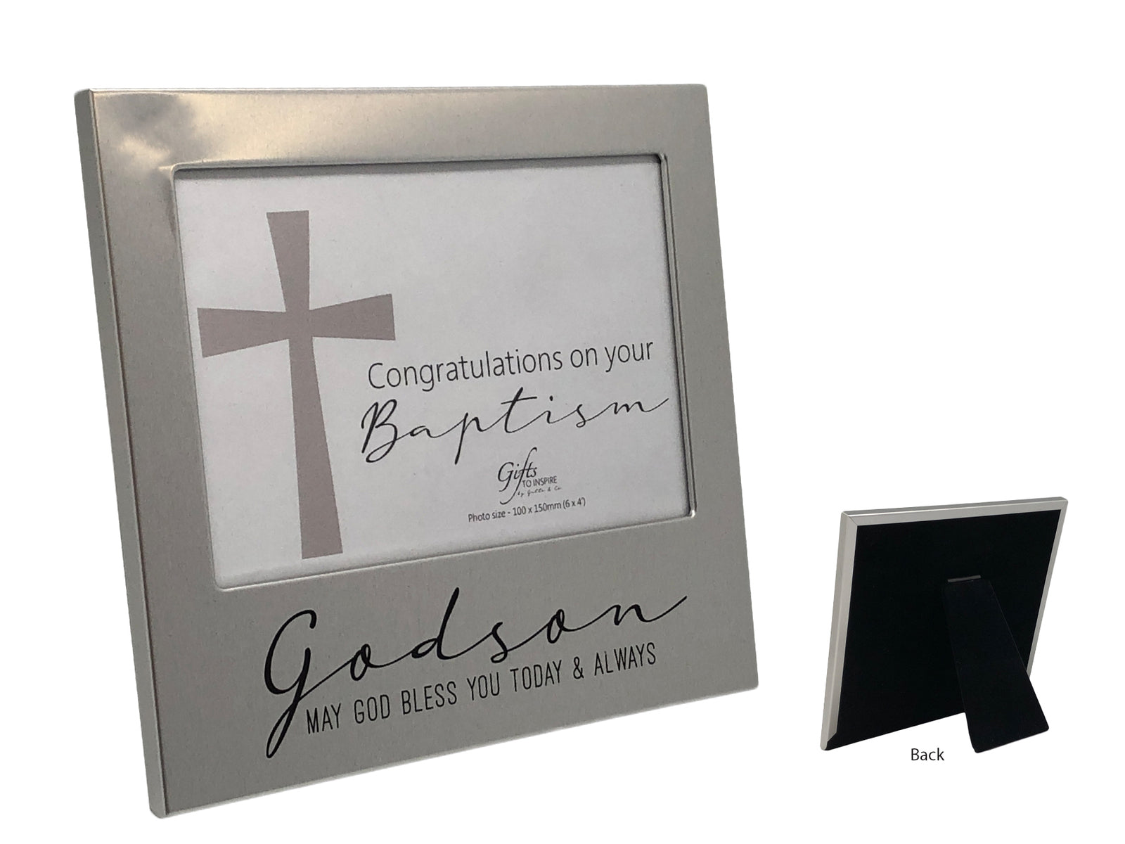 Baptism Photo Frame - Godson