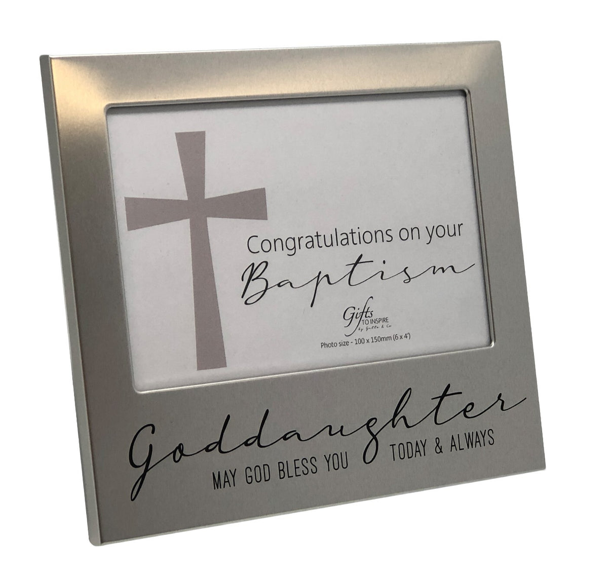 Baptism Photo Frame - Goddaughter