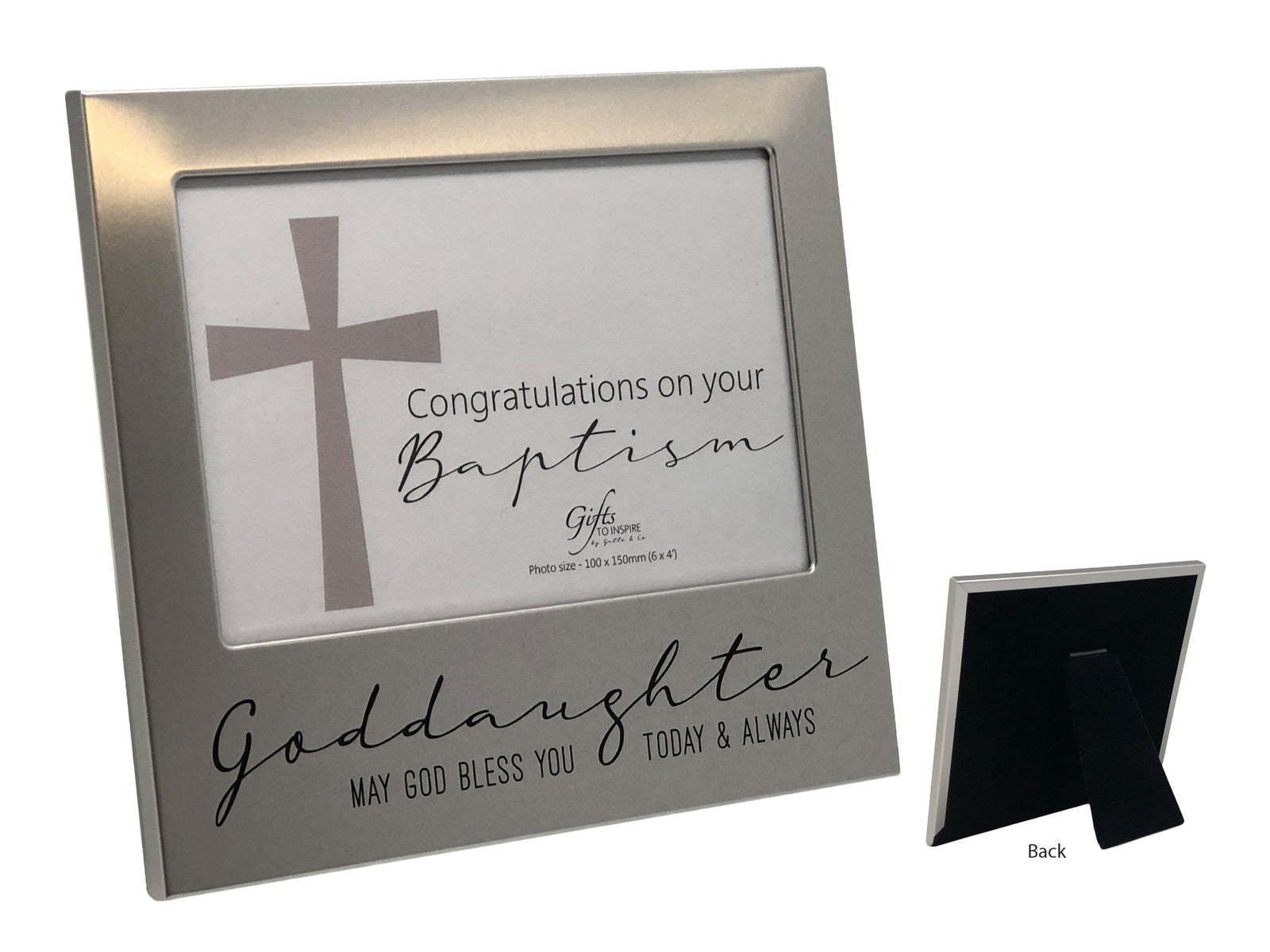 Baptism Photo Frame - Goddaughter